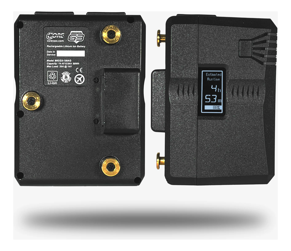 Core SWX Hypercore G3 150G Lithium-Ion Battery (158Wh, Gold Mount)