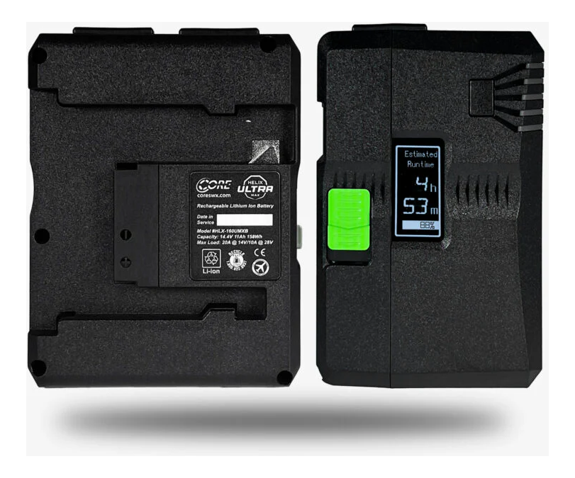 Core SWX Helix Max Ultra Dual-Voltage Smart Battery (158Wh, B-Mount)