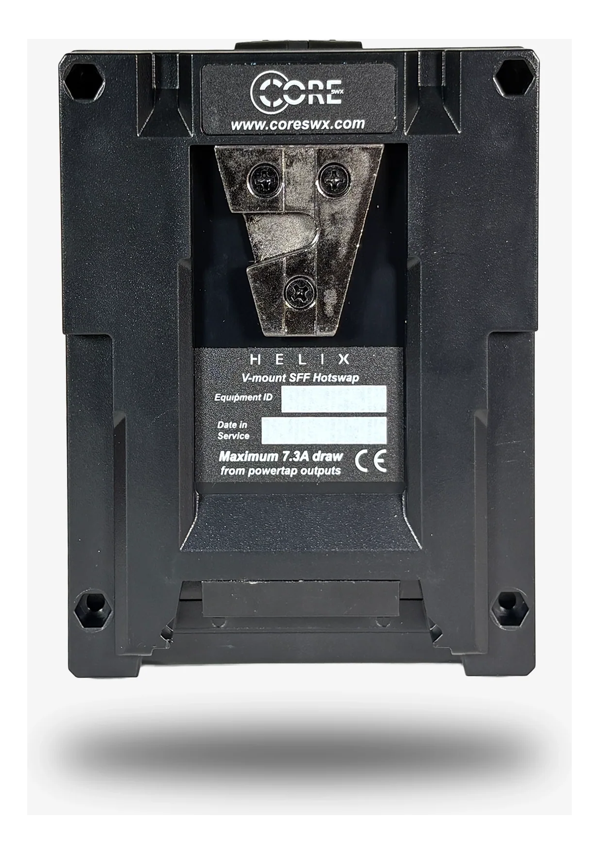 Core SWX Hot Swap Sharkfin Adapter Plate for High-Voltage Applications (B-Mount)
