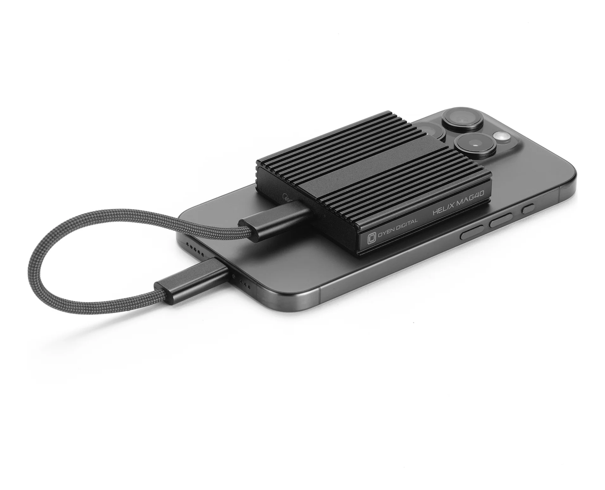 Oyen Digital Helix Mag10 USB-C (3.2 Gen2) Portable Magnetic SSD