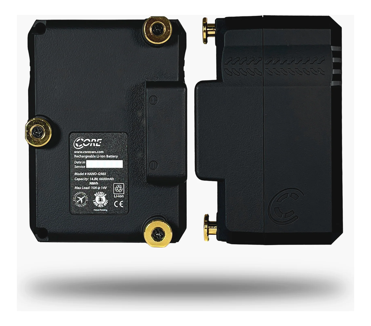 Core SWX NANO X G98 Micro 98Wh Li-Ion Battery (Gold Mount)