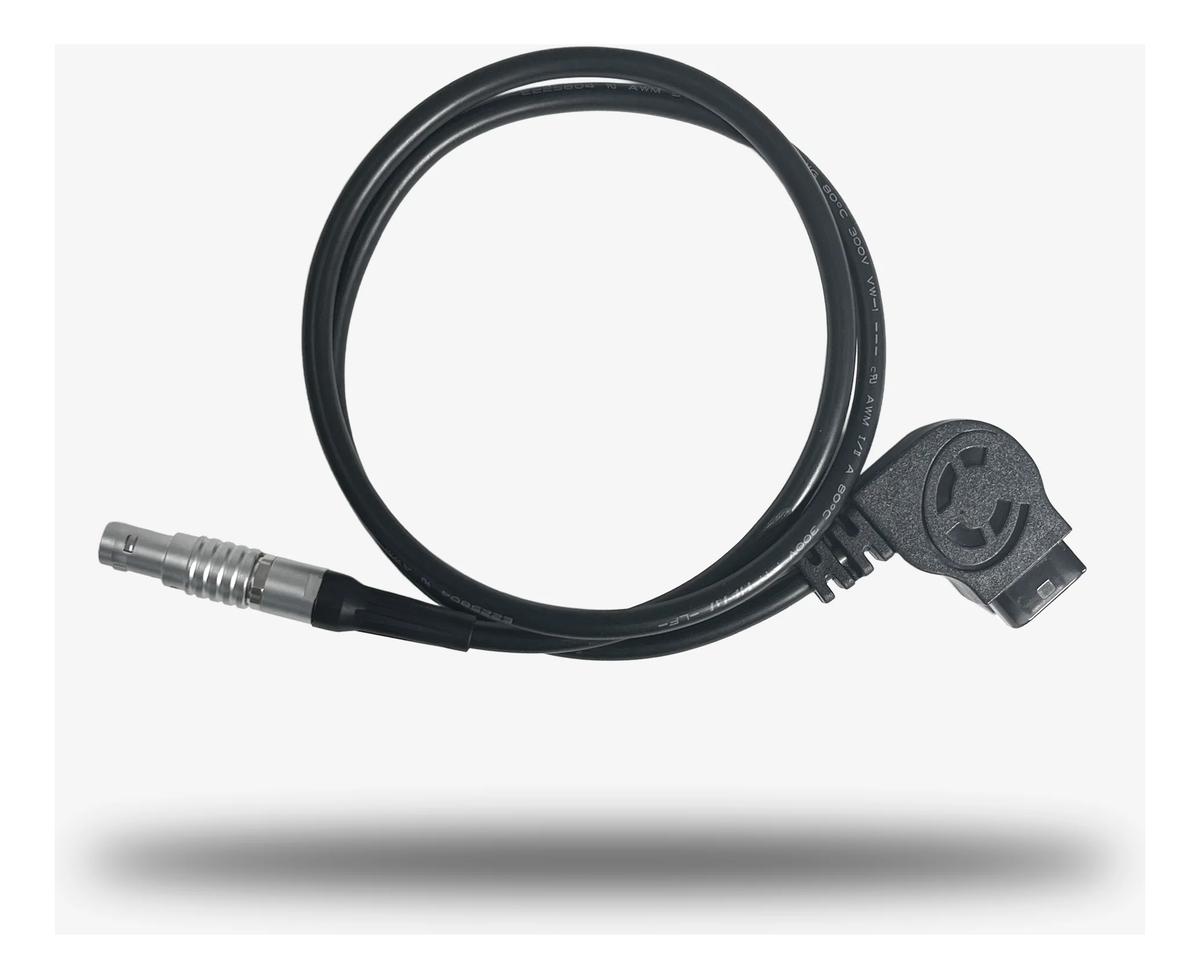 Core SWX 12V PD Pro to 2-Pin LEMO-Type Power Cable (24")