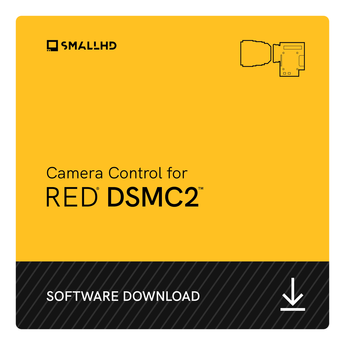 SmallHD Camera Control for RED DSMC2 (Software Only)