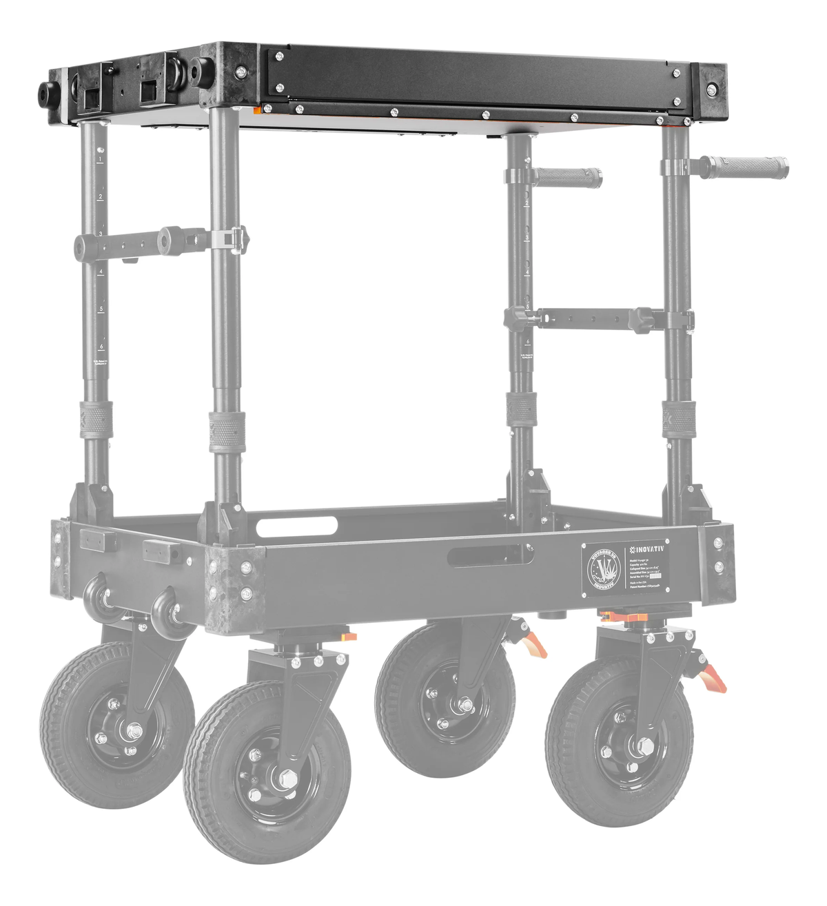 Inovativ X-Top Shelf with Threaded Rail Plates for Voyager - Voyager 30