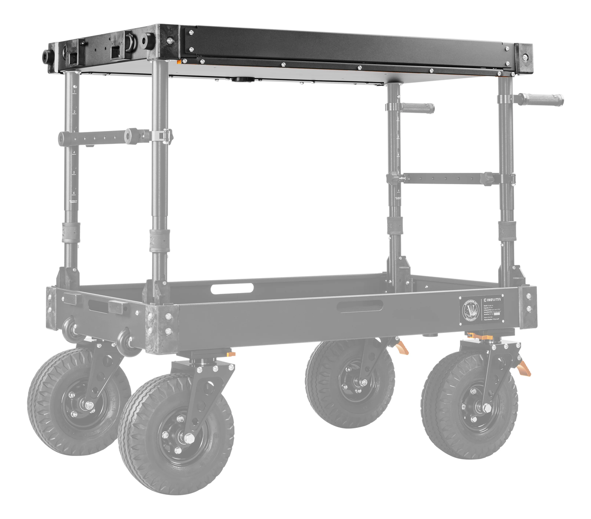 Inovativ X-Top Shelf with Threaded Rail Plates for Voyager