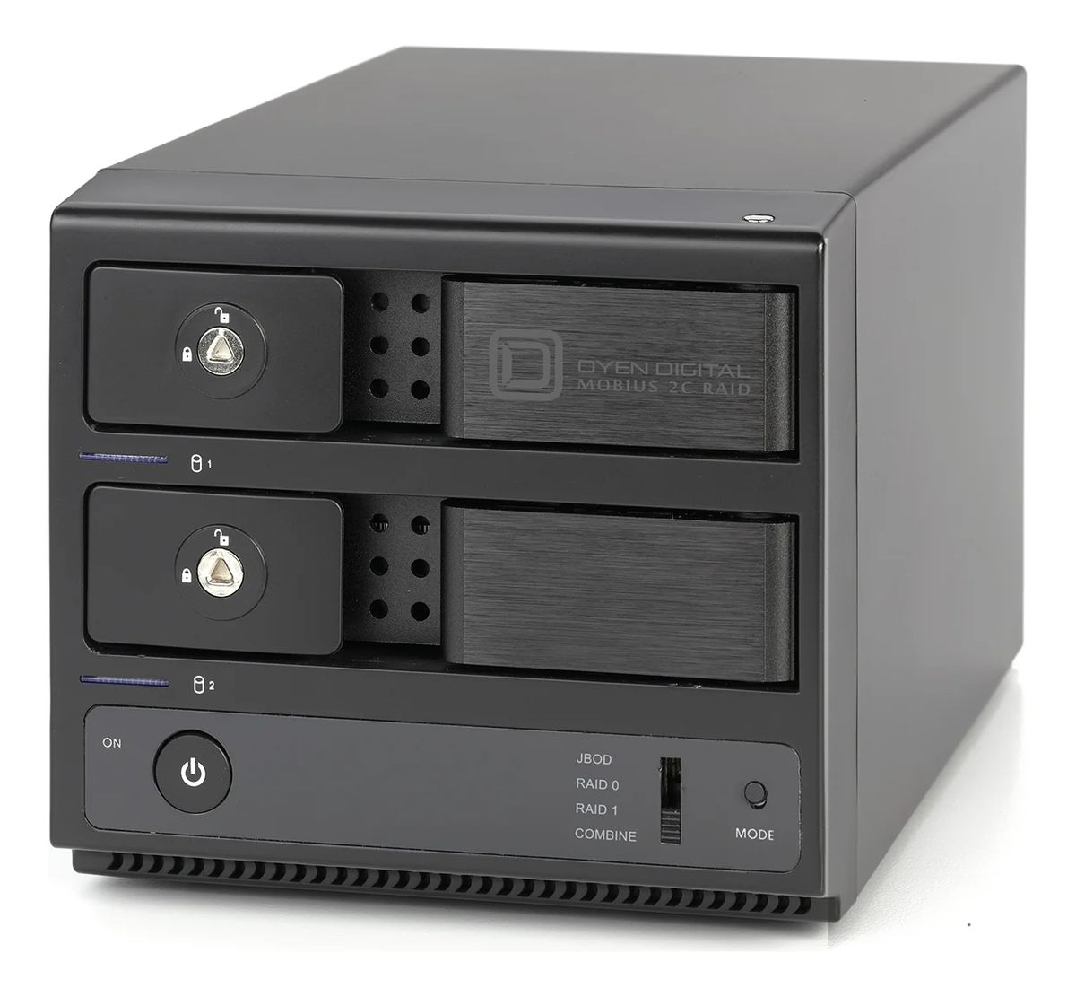 Oyen Digital 16TB Mobius Pro 2C 2-Bay USB-C RAID Hard Drive System