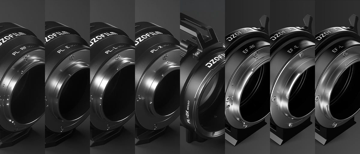 DZOFilm Octopus Adapter PL Lens to RF Mount Camera