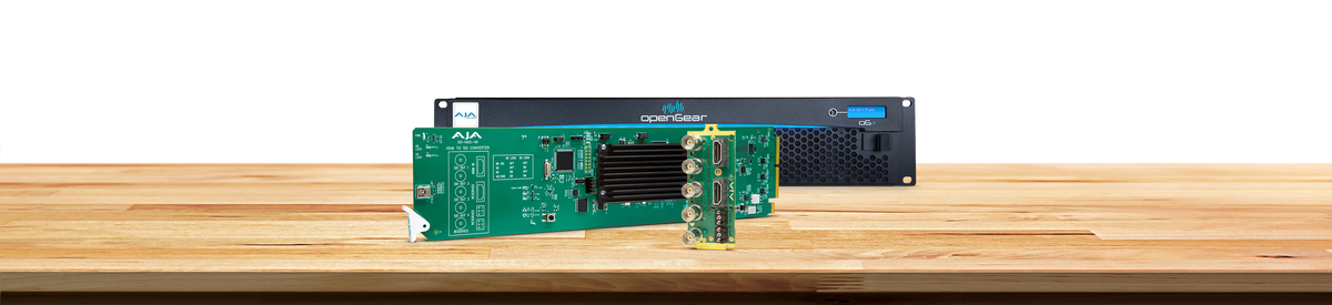 AJA OG-HA5-4K 4K HDMI to 4K 4x 3G-SDI, also Supports HD-HDMI to HD SDI, DashBoard Support