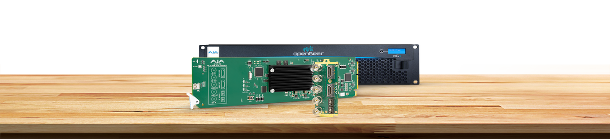 AJA OG-ROI-SDI SDI to 3G-SDI and HDMI with Region of Interest Scaling, DashBoard Support