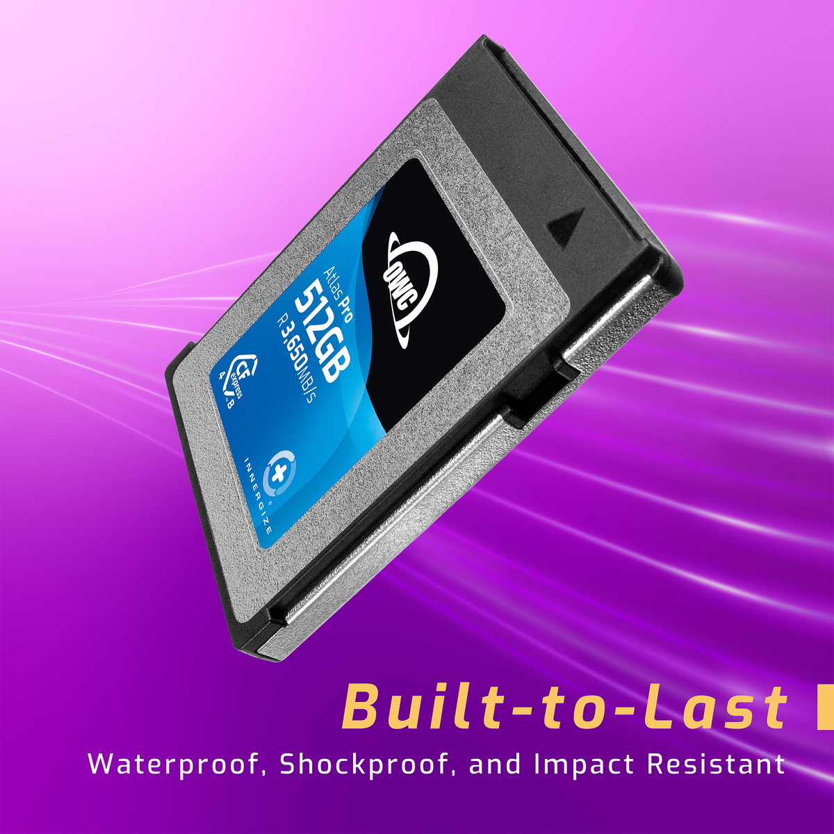 OWC Atlas Pro 512GB CFexpress 4.0 Type B Memory Card