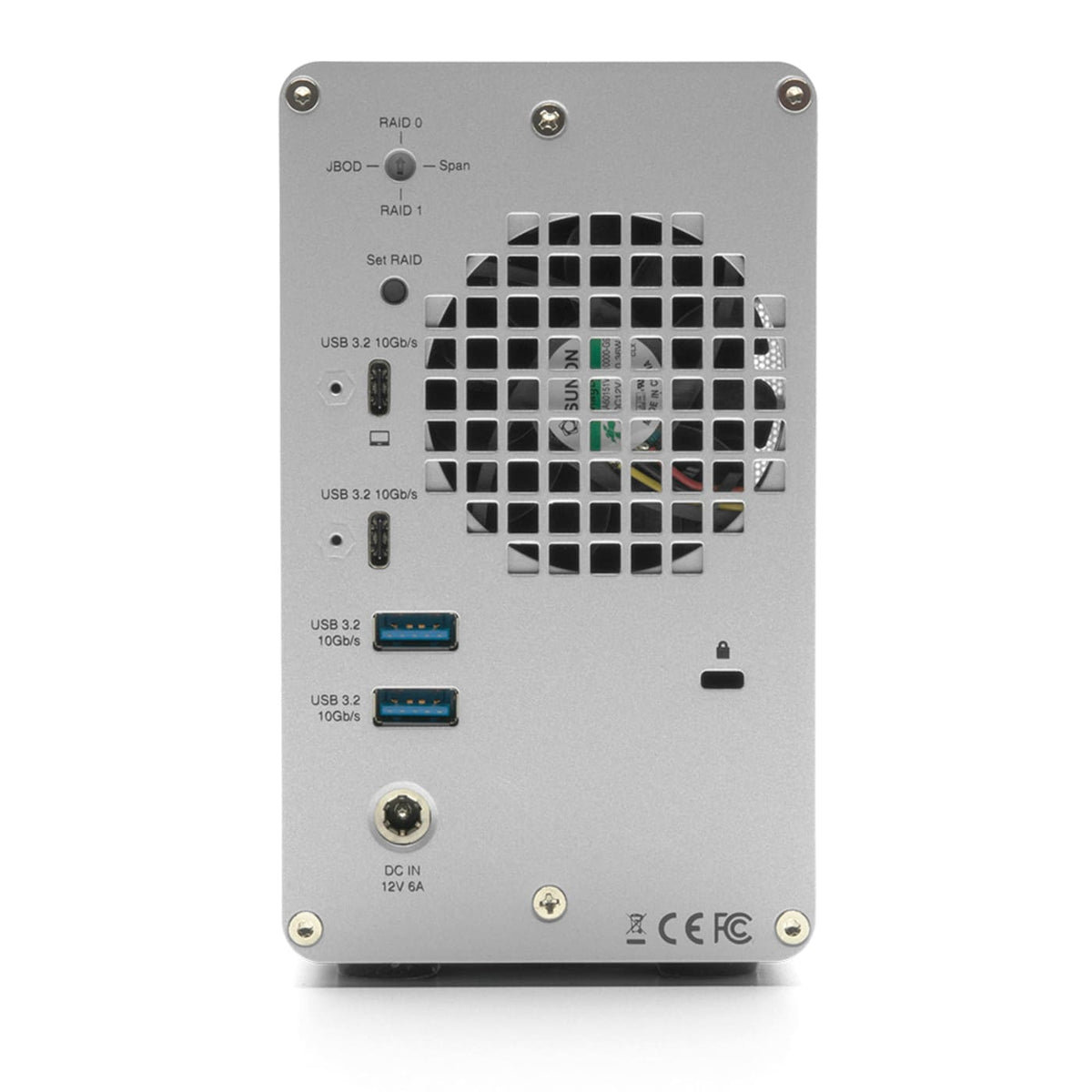 OWC Mercury Elite Pro Dual with 3-Port Hub RAID Storage with USB 10Gb/s
