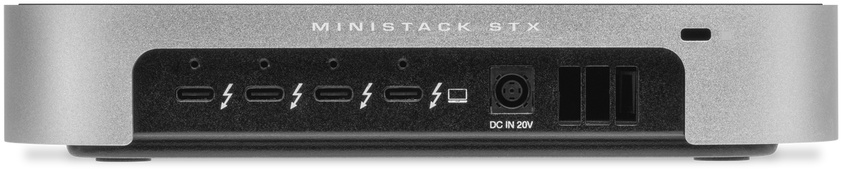 OWC miniStack STX 8TB (4TB HDD + 4TB NVMe) Thunderbolt Storage and Hub