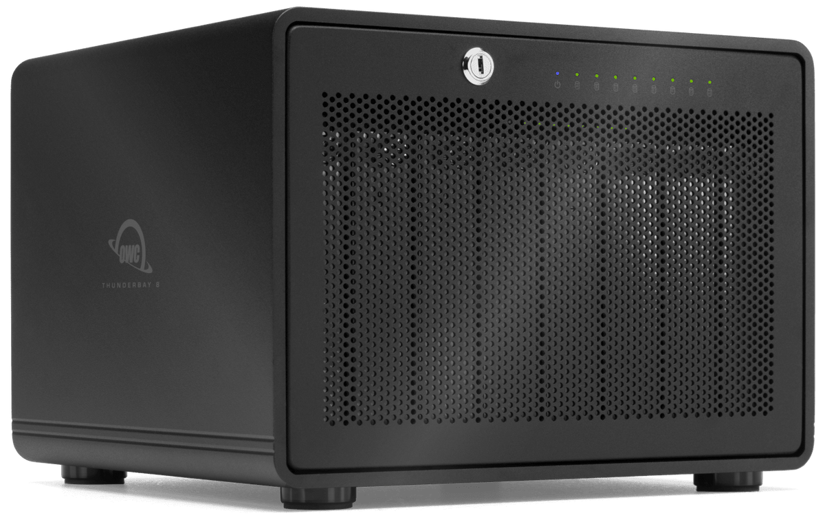 OWC ThunderBay 8 16TB Thunderbolt 40Gb/s RAID Storage Solution