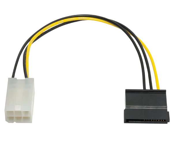 Sonnet Technologies Cable, Power, for PCIe Cards with SATA Power Connector in Echo Exp. SE IIIe; Echo I, IIDV, III; and xMac mini Server