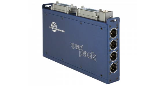 Lectrosonics Quadpack Power/Audio Adapter