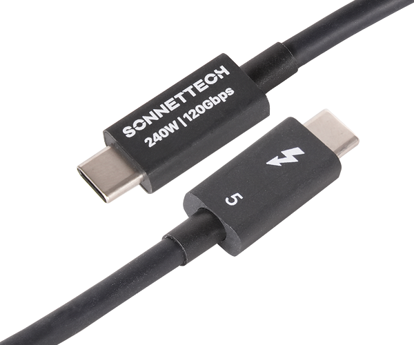 Sonnet Technologies Thunderbolt 5 Cable, 0.8m (2.6ft)