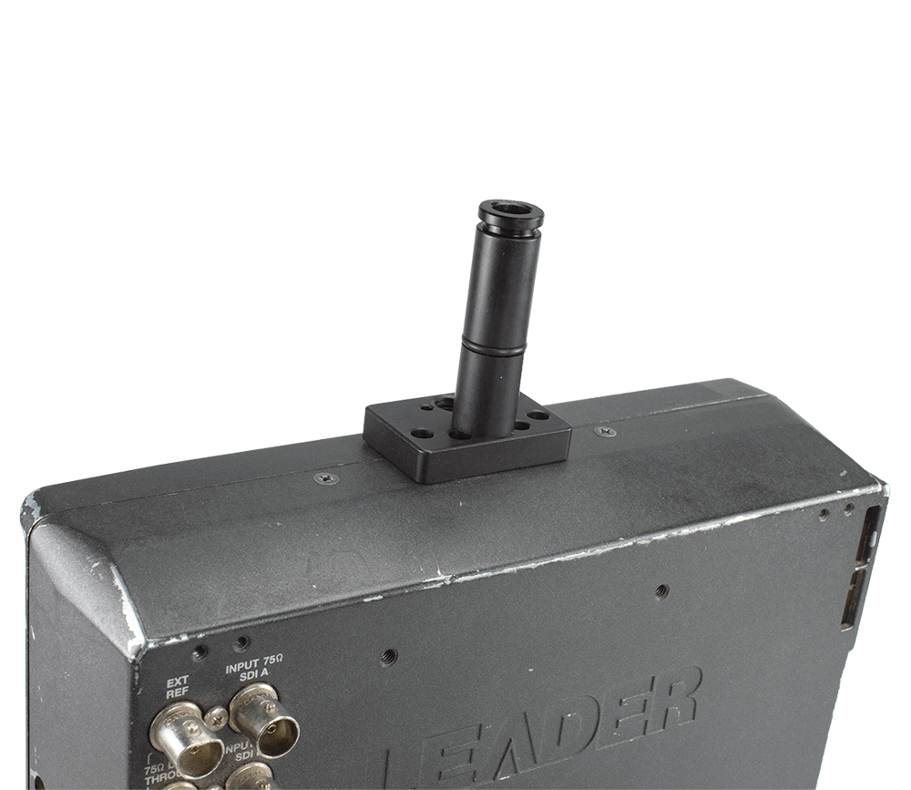 Upgrade Innovations Leader LV Non-Twist Mounting Plate to 1/4" Pin-Loc 15mm Spud - 2.5"