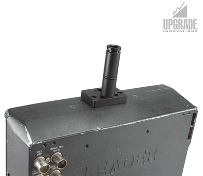 Upgrade Innovations Leader LV Non-Twist Mounting Plate to 1/4" Pin-Loc 15mm Spud - 2.5"