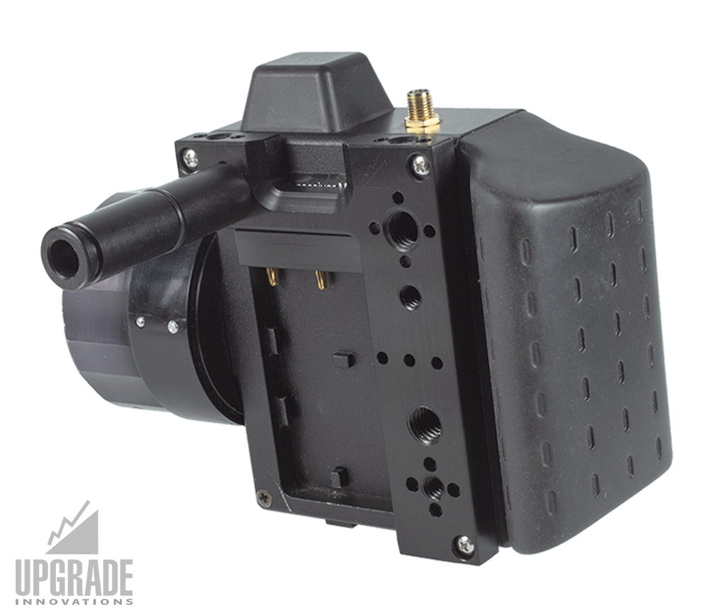 Upgrade Innovations Preston Single Channel Iris Plate to 1/4" Pin-Loc 15mm Spud - 2.5"