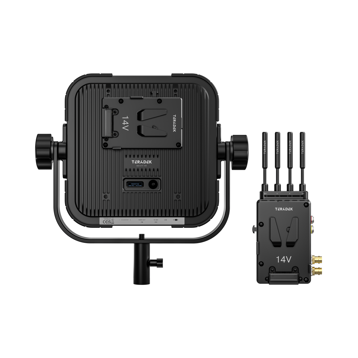 Teradek Bolt 6 XT MAX Set with 10K RX - Gold Mount (14/26V)