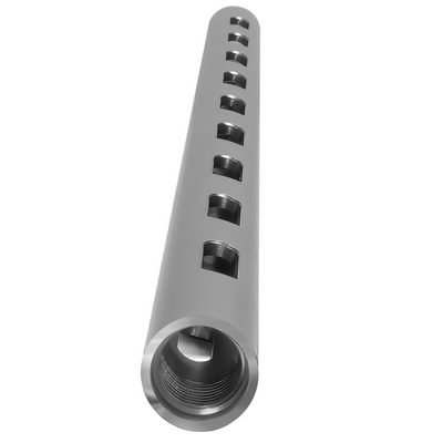 Kondor Blue 1" PPSh 15mm Rod (Threaded, Space Gray)