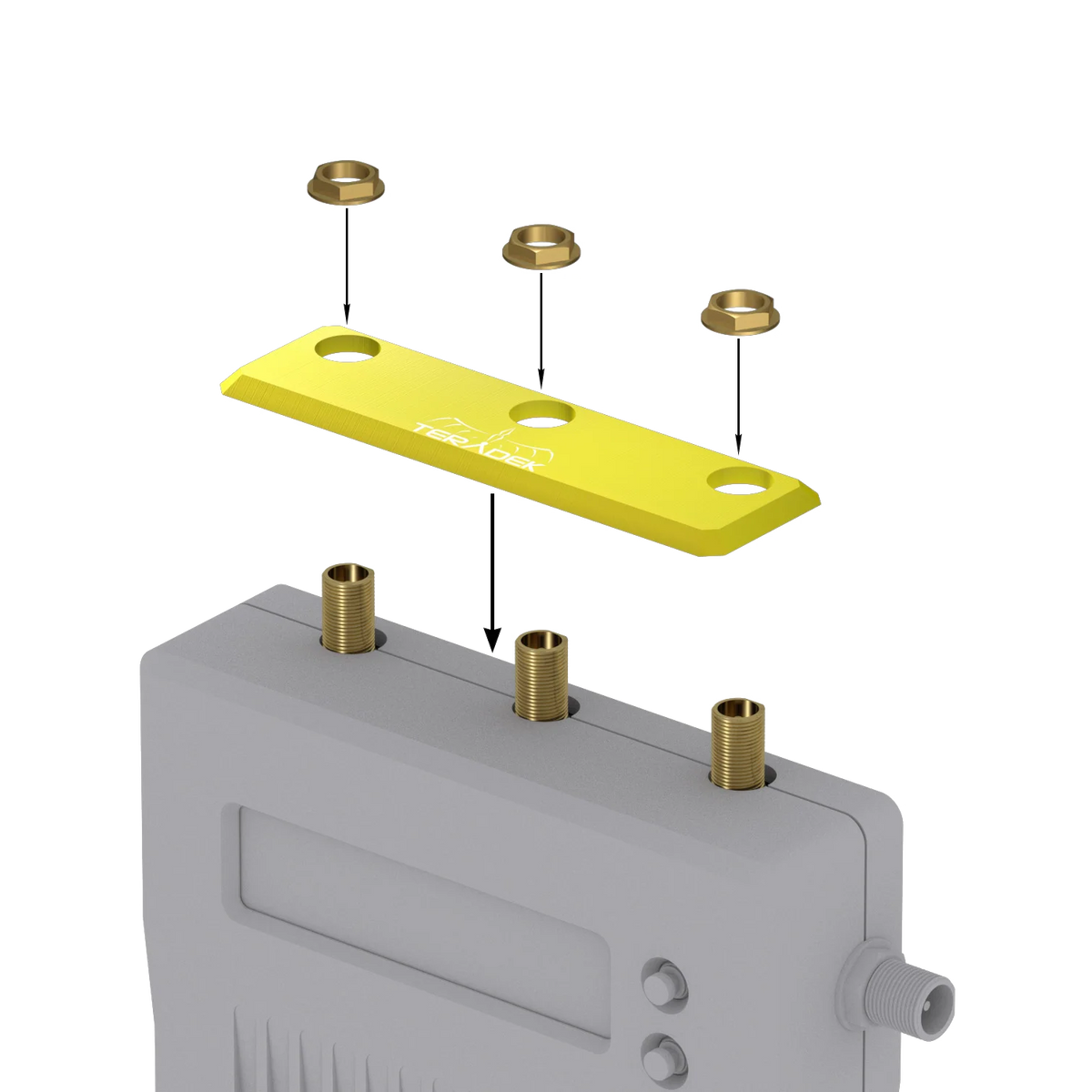 Teradek Bolt Accessory Identification Color Plates (For Bolt 1000/3000) - Transmitter