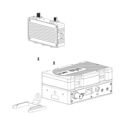 Teradek Node Mounting Bracket - Plate - Mount For Bond and Nodes