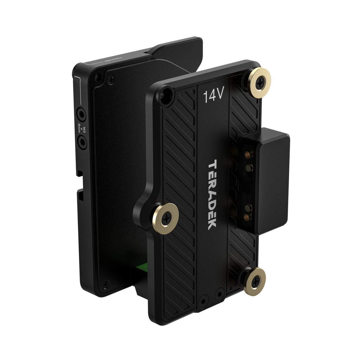 Teradek Battery Cradle TX Gold Mount 14V Bolt 7