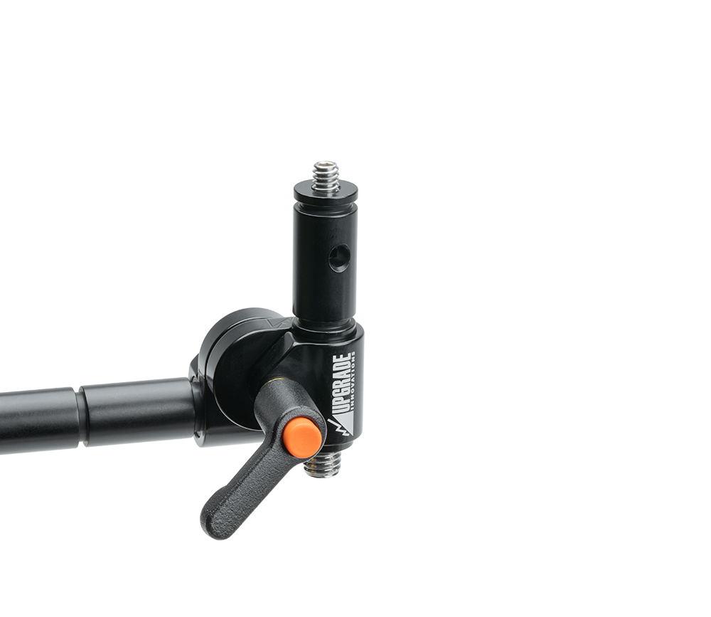 Upgrade Innovations Double 6" Rudy Arm - Universal 1/4-20 & 3/8-16