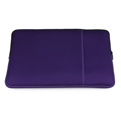 Iodyne Lined Protective Soft Sleeve for Pro Data with Zipper Closure & Accessory Pocket (Violet)