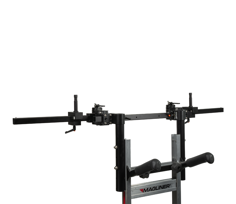 Upgrade Innovations Whaley Rail - Swing Arm Monitor Frame - Vertical Magliner