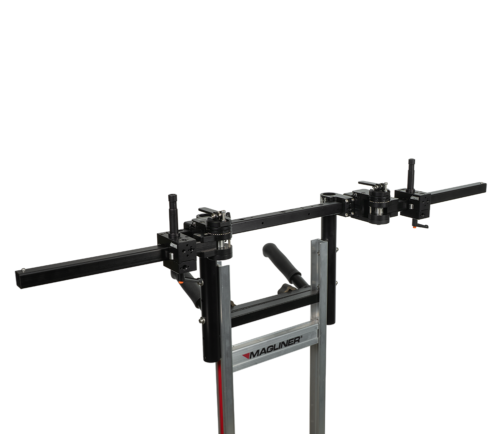 Upgrade Innovations Whaley Rail - Swing Arm Monitor Frame - Vertical Magliner
