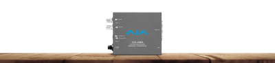 AJA 12G-AMA 4-Channel 12G-SDI balanced analog audio Embedder/Disembedder with Fiber Options, 8 XLR connectors