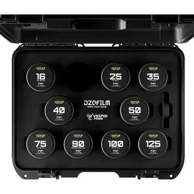 DZOFilm VESPID Prime 9-Lens Kit (PL and EF Mounts)