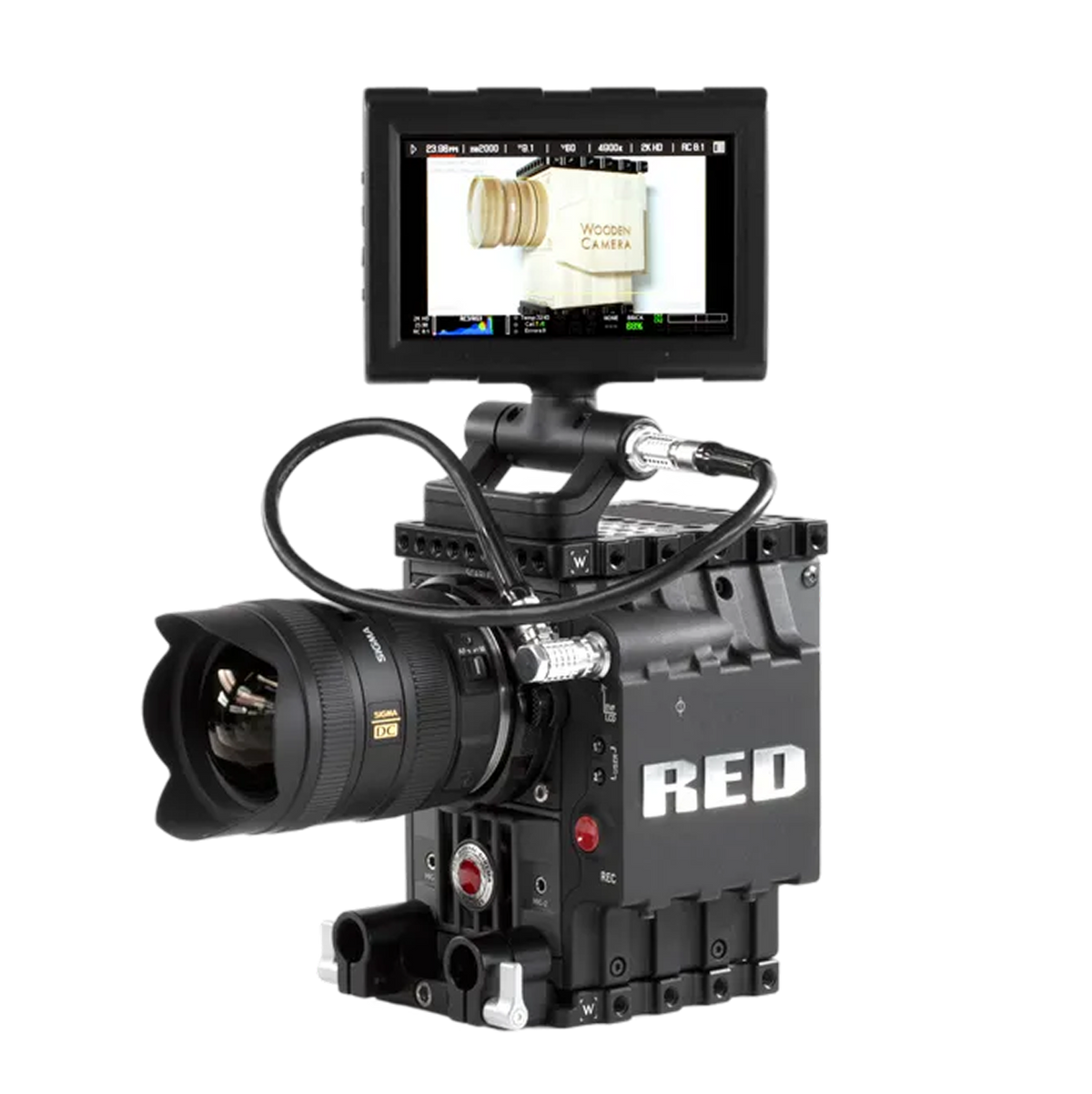 Wooden Camera LCD/EVF Cable (RED, R/S, 18")