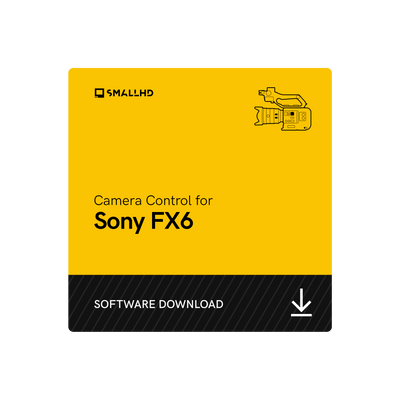 SmallHD Camera Control for Sony FX6 (Software Only)