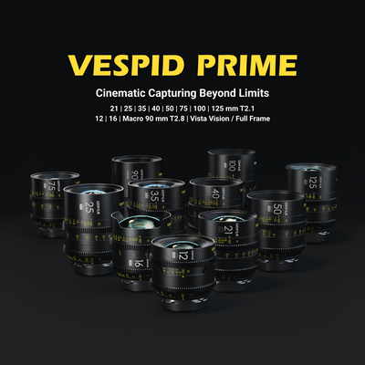 DZOFilm VESPID 50mm T2.1 Lens (PL & EF Mounts)