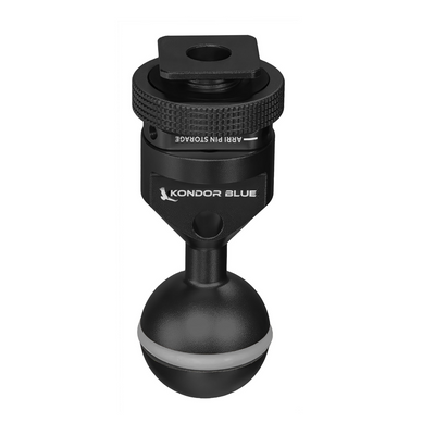Kondor Blue Ball Head to Cold Shoe Mount for Magic Arms