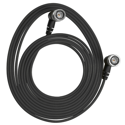 Kondor Blue Ultra Thin 6G SDI Video Cable Right Angle BNC (Cardinal Red)
