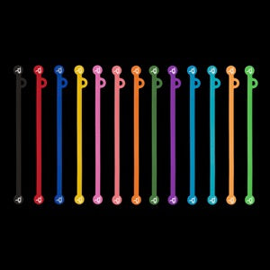 Wooden Camera Cine Mag Ties (Pack of 5) - 1