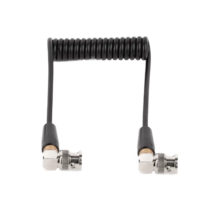 Wooden Camera WC Coiled BNC to BNC (10")