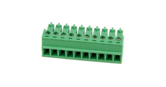 Lectrosonics 10 position plug with screw terminals, depluggable