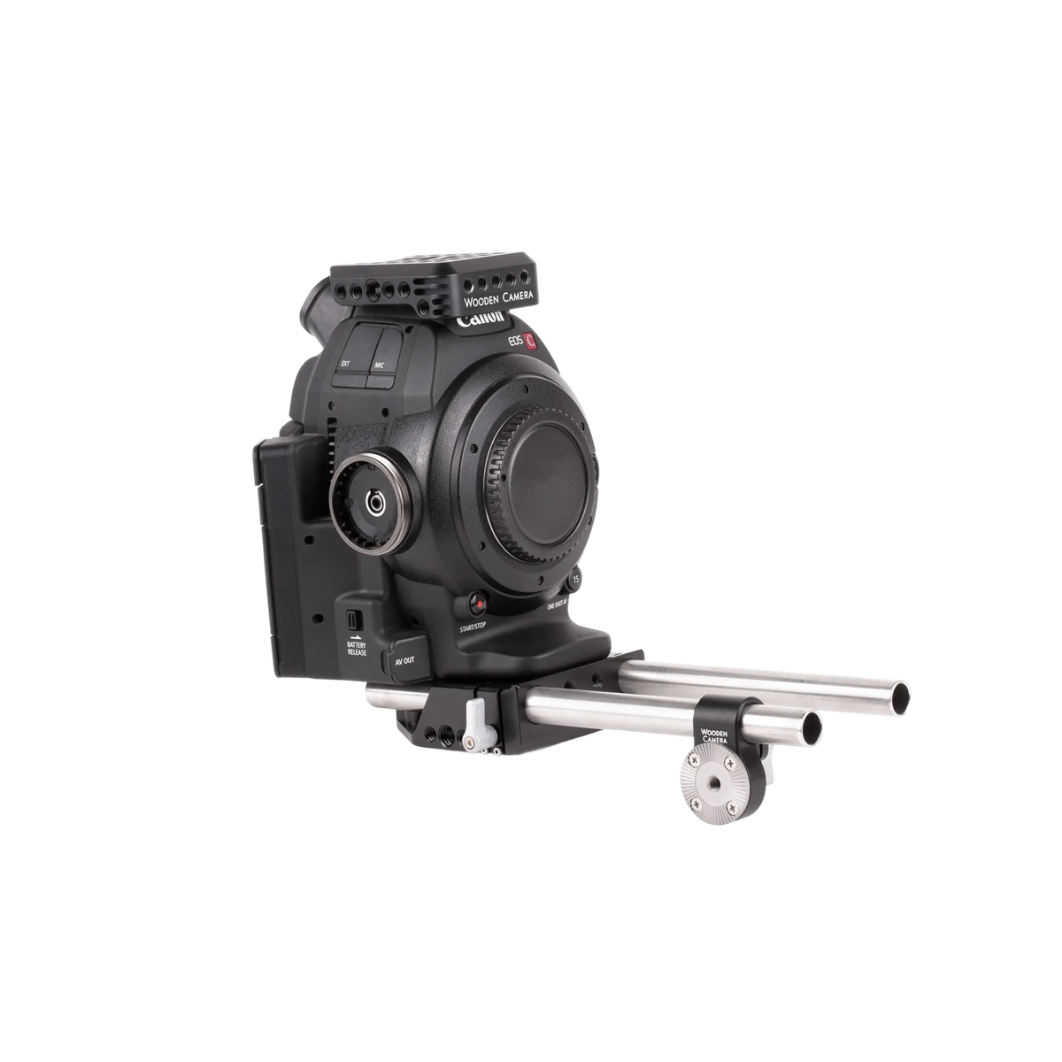 Wooden Camera 15mm Rod Clamp to ARRI Rosette