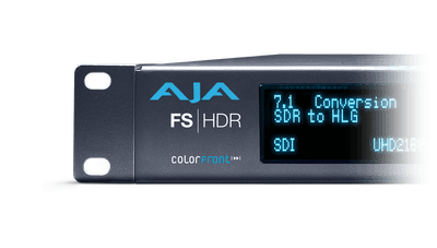 AJA FS-HDR HDR 4K/UltraHD/2K/HD Frame Sync/Converter for HDR/SDR Standards Conversion
