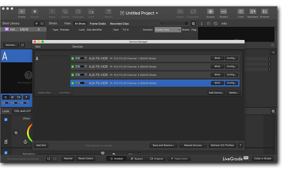 AJA FS-HDR HDR 4K/UltraHD/2K/HD Frame Sync/Converter for HDR/SDR Standards Conversion
