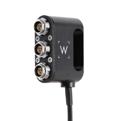 Wooden Camera 1 to 3 Mini Power Splitter (3pin Fischer)