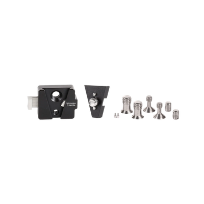 Wooden Camera V-Lock Base Station and Wedge Kit (ARRI Accessory Mount 3/8-16)