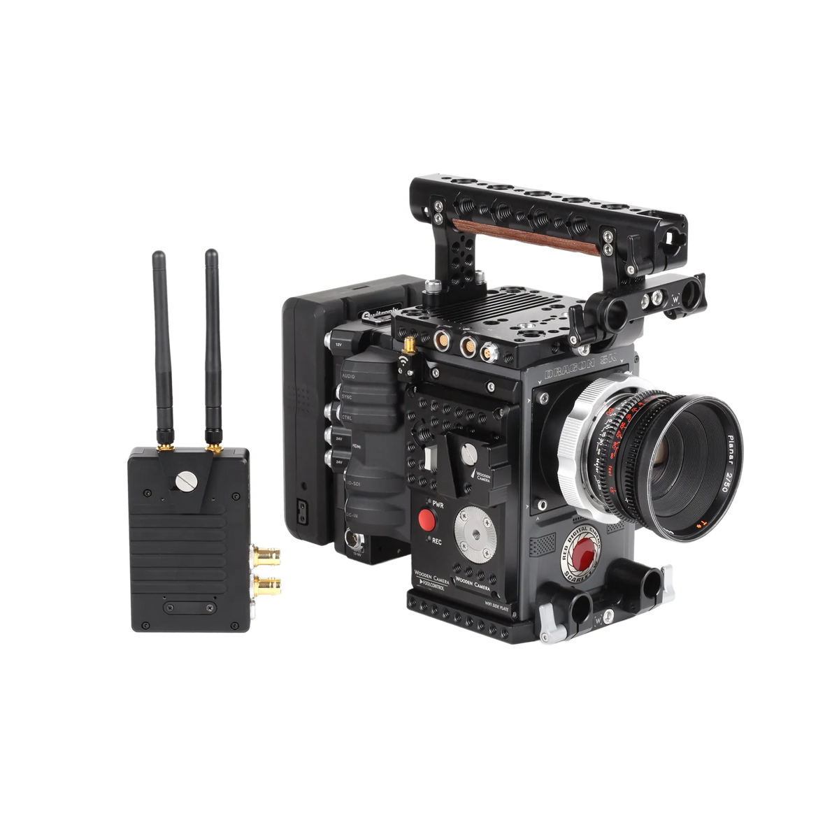 Wooden Camera V-Lock Base Station and Wedge Kit (ARRI Accessory Mount 3/8-16)