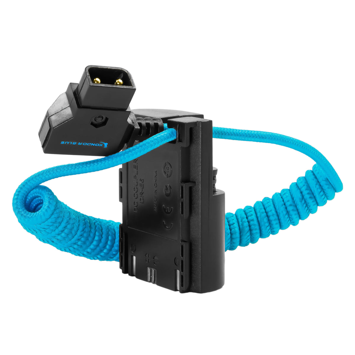 Kondor Blue D-Tap to Canon LPE6 NH Dummy Battery Cable