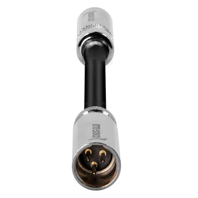 Kondor Blue 5" Mini XLR Male to 3.5mm Female Mini Plug Cable for Rode Audio